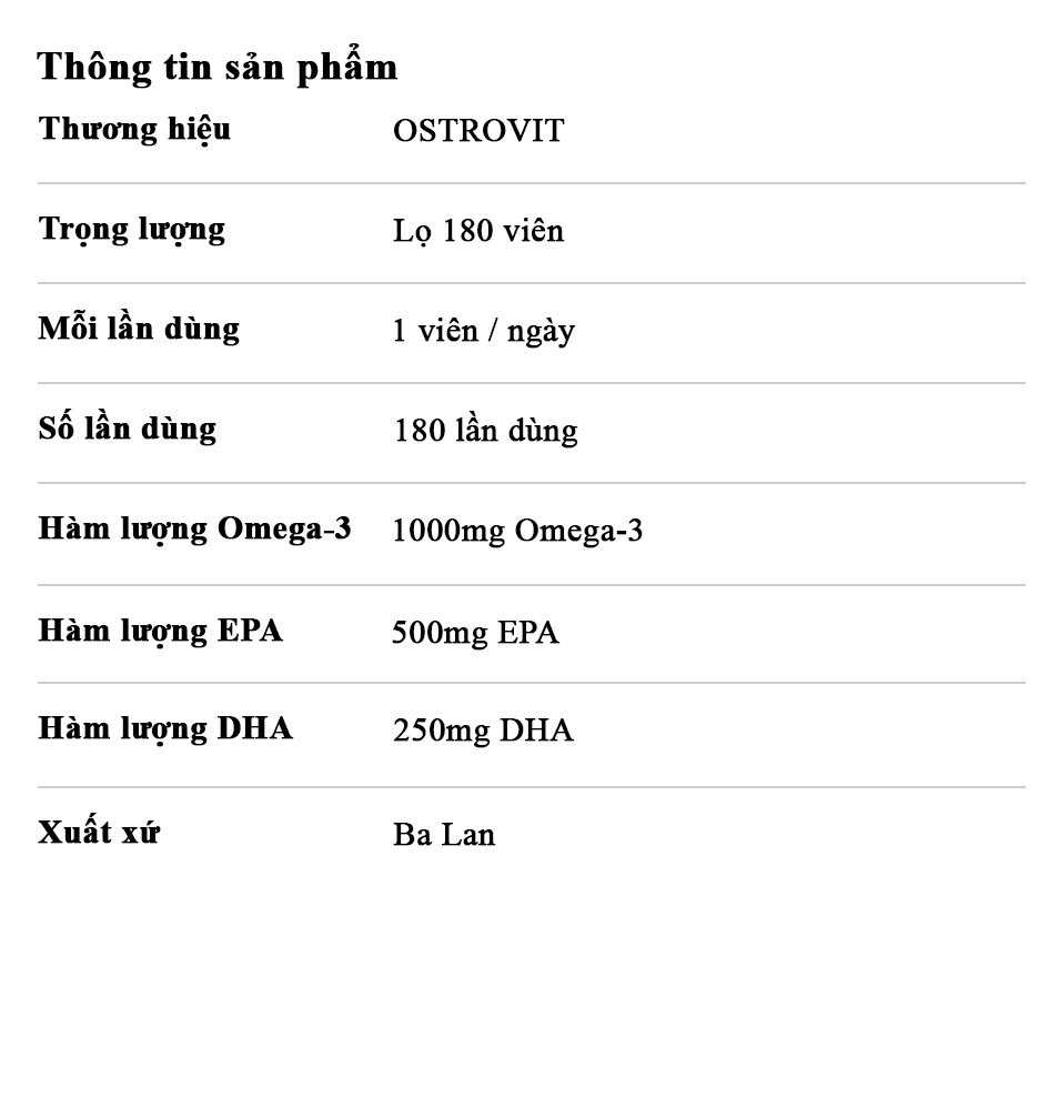 Ostrovit Omega-3 Extreme