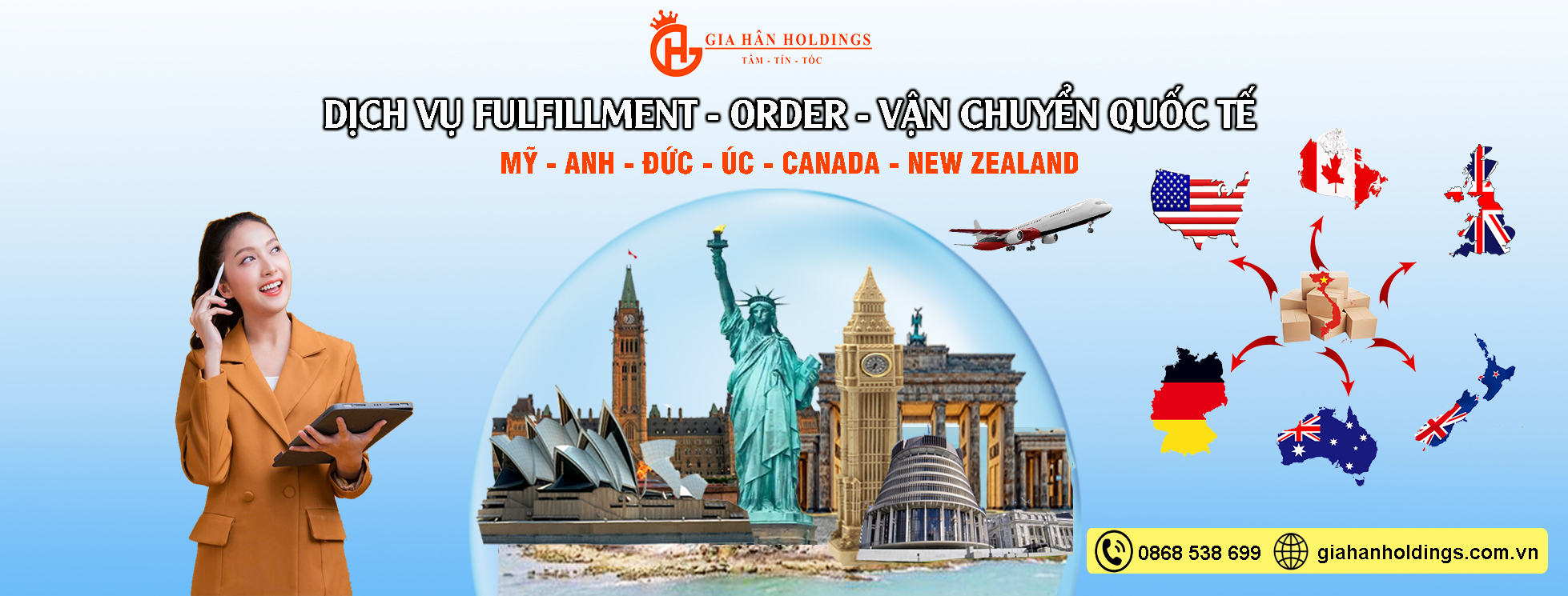 Dịch vụ fulfillment của Gia Hân Holdings