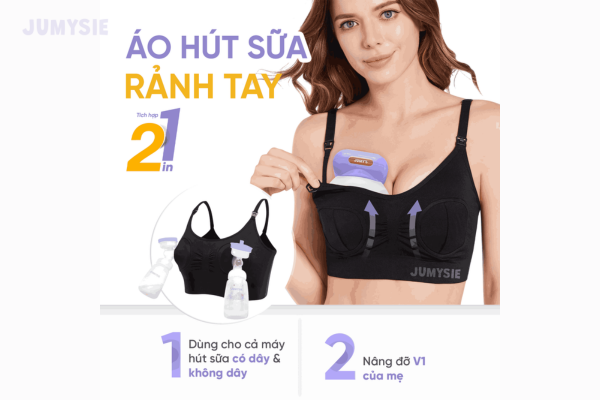 Lý do bạn nên chọn áo hút sữa Jumysie