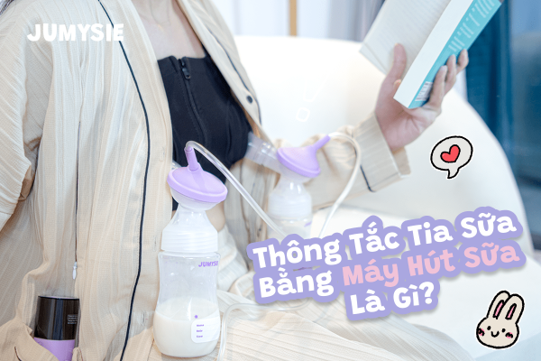 Tìm hiểu về cách chữa tắc tia sữa bằng máy hút sữa