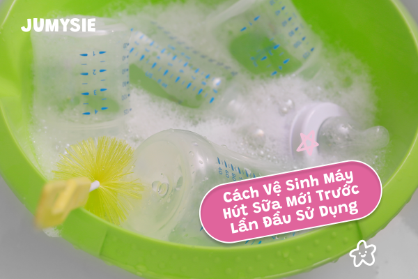 Cách vệ sinh máy hút sữa