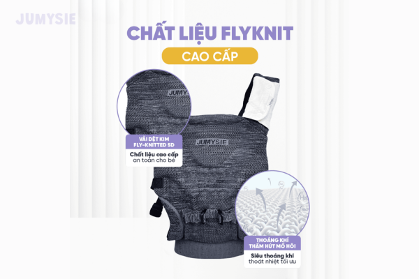 Chất liệu Flyknit cao cấp