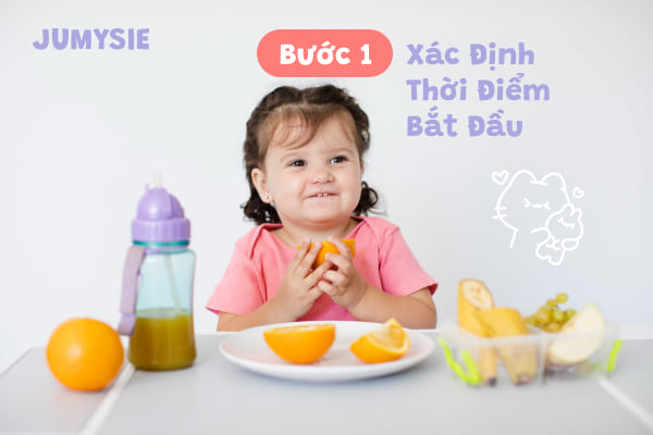 Bao giờ cho bé ăn dặm