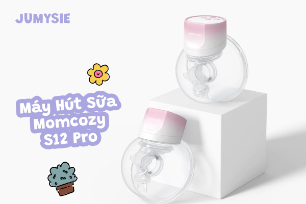Máy hút sữa rảnh tay không dây Momcozy S12 Pro