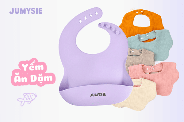 Mua yếm ăn dặm tại Jumysie