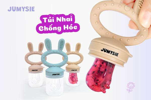 Túi nhai ăn dặm - dụng cụ ăn dặm blw