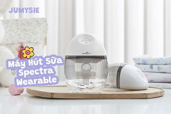 Máy hút sữa điện đôi không dây Spectra Wearable
