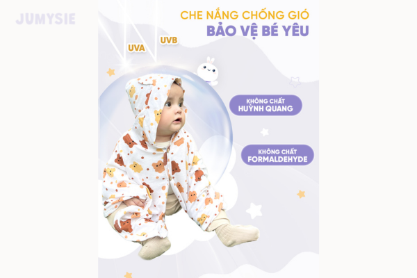 Bảo vệ bé khỏi ánh nắng trực tiếp