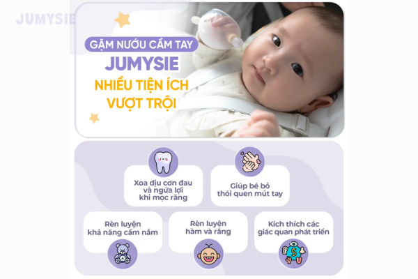 Gặm nướu nắm tay có nhiều tiện ích vượt trội