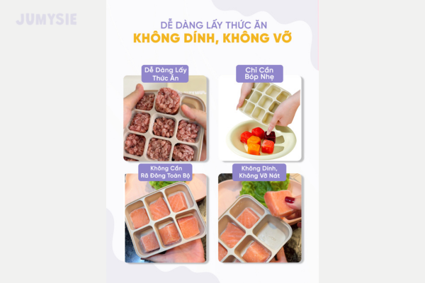 Nguyên tắc bảo quản đồ ăn dặm đúng cách cho trẻ