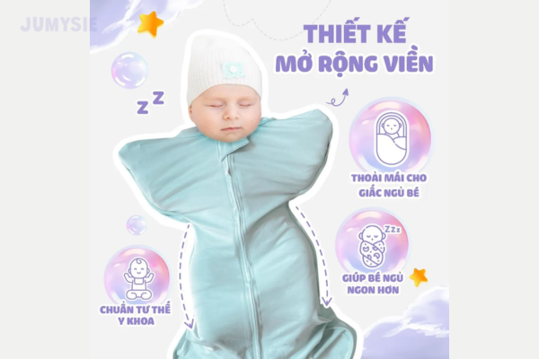 Nhộng chũn em bé Jumysie - Size M
