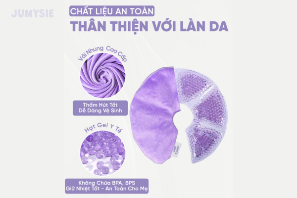 Chất liệu an toàn tuyệt đối, thân thiện với mọi loại da