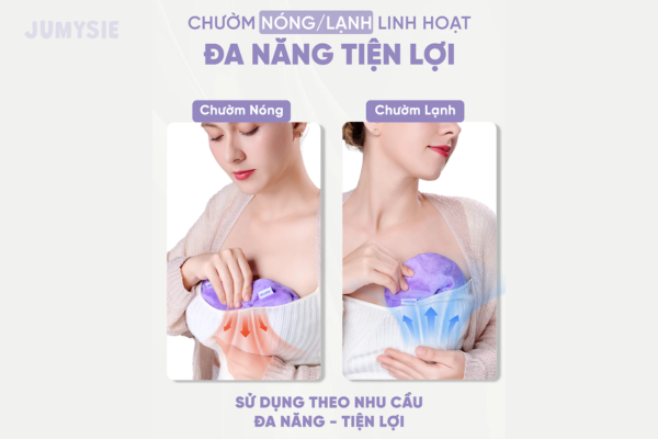 Cách sử dụng chườm ngực đúng cách