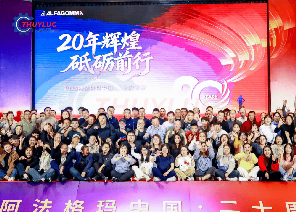 Lễ kỷ niệm 20 năm thành lập Alfagomma tại thị trường Trung Quốc 12/2025