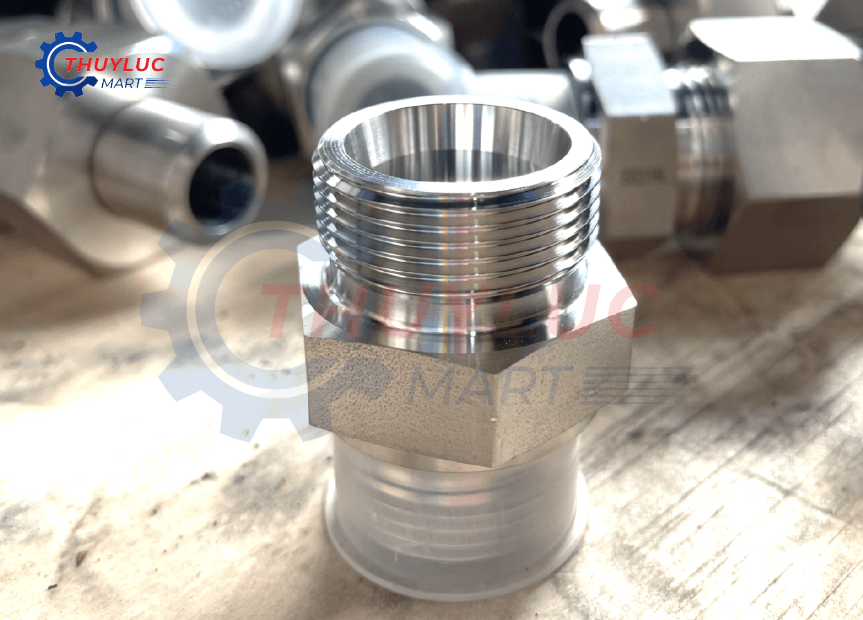 nối thẳng inox