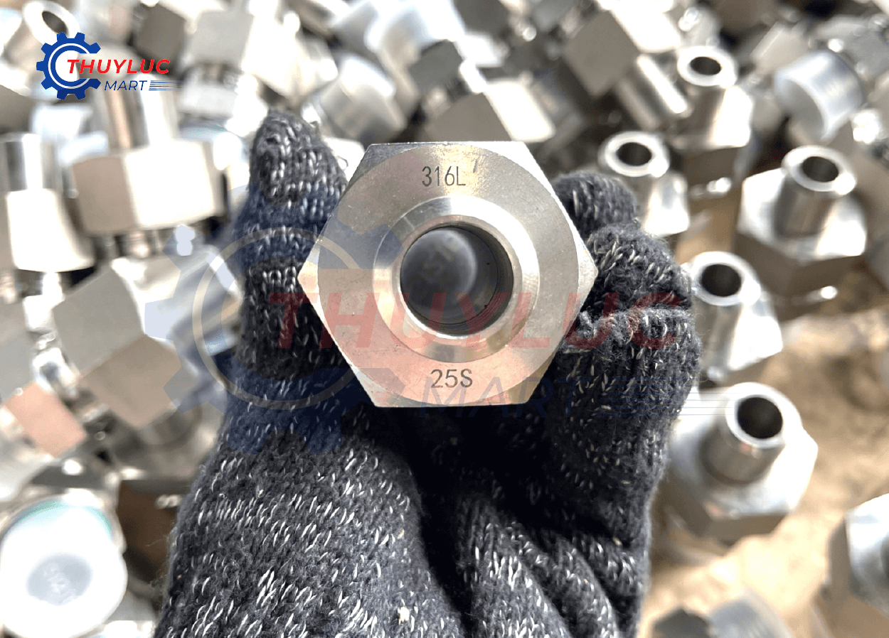 Kép thủy lực kèm chuôi hàn