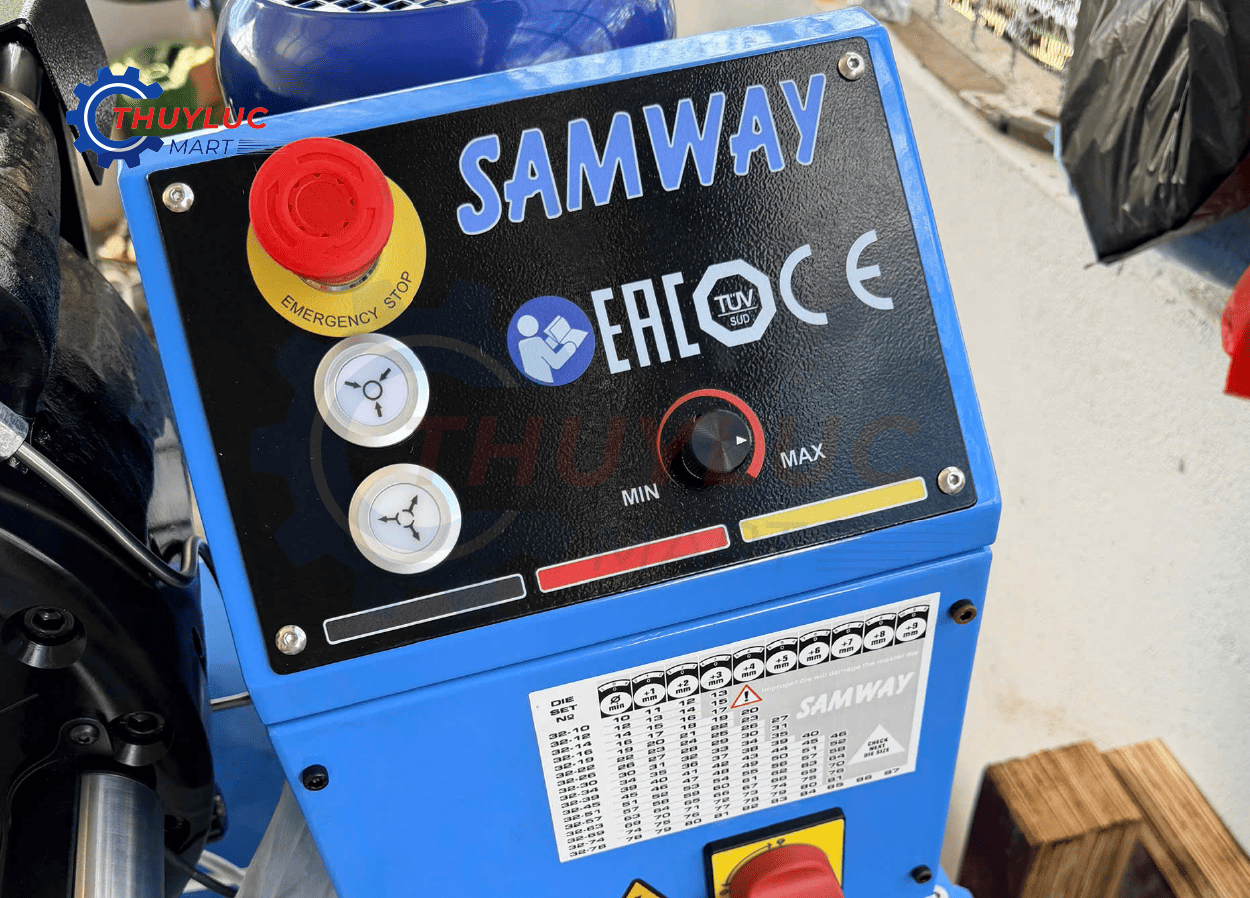 Thông tin chi tiết về dòng máy bấm ống thủy lực p32 chính hãng Samway