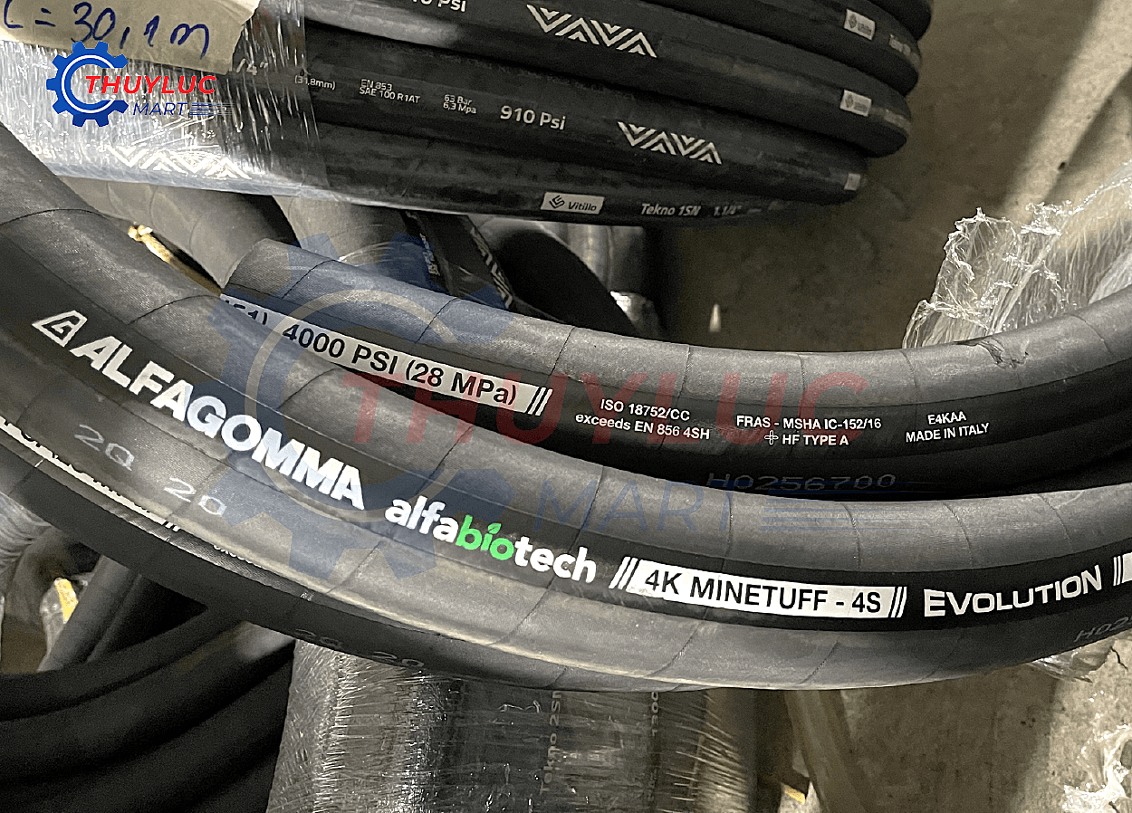 ống alfagomma 4 lớp