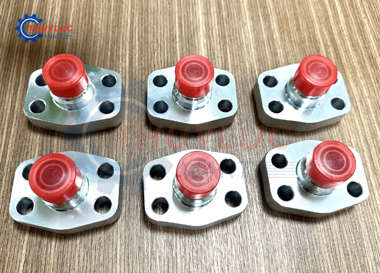 mặt bích thép mạ crom