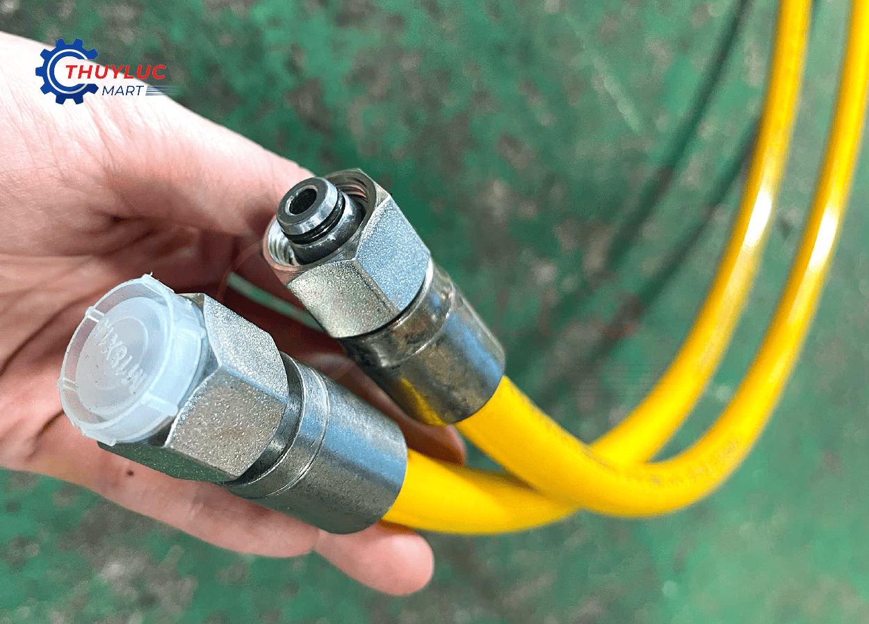 Đầu nối thủy lực lắp trên ống kích Sinopulse DN10