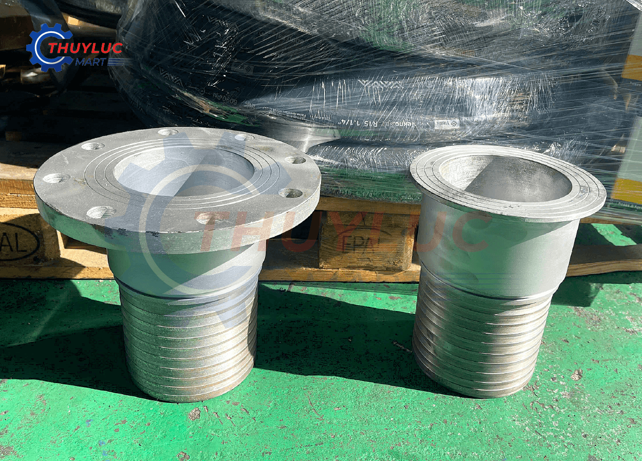 đầu bấm mặt bích ống thủy lực