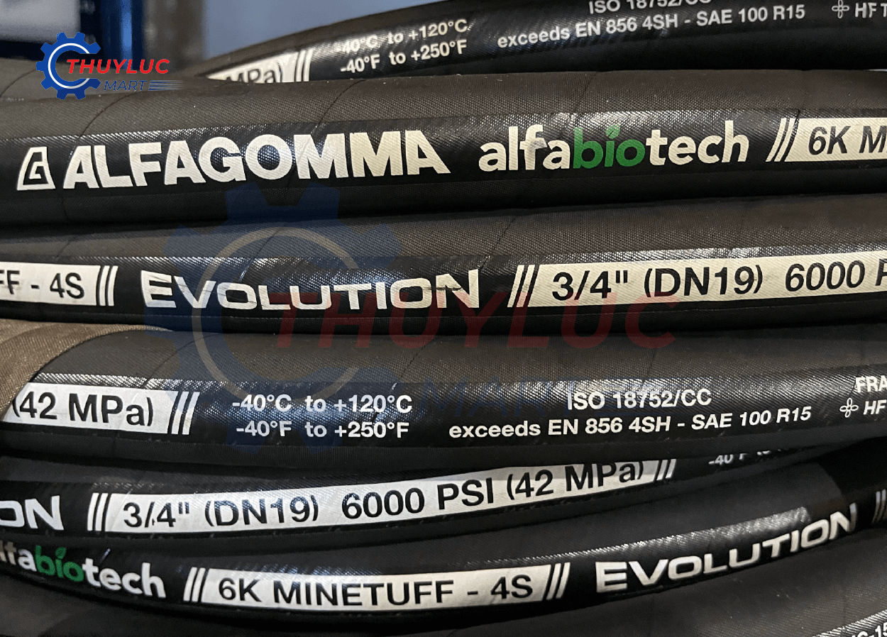 ống alfagomma 6 lớp