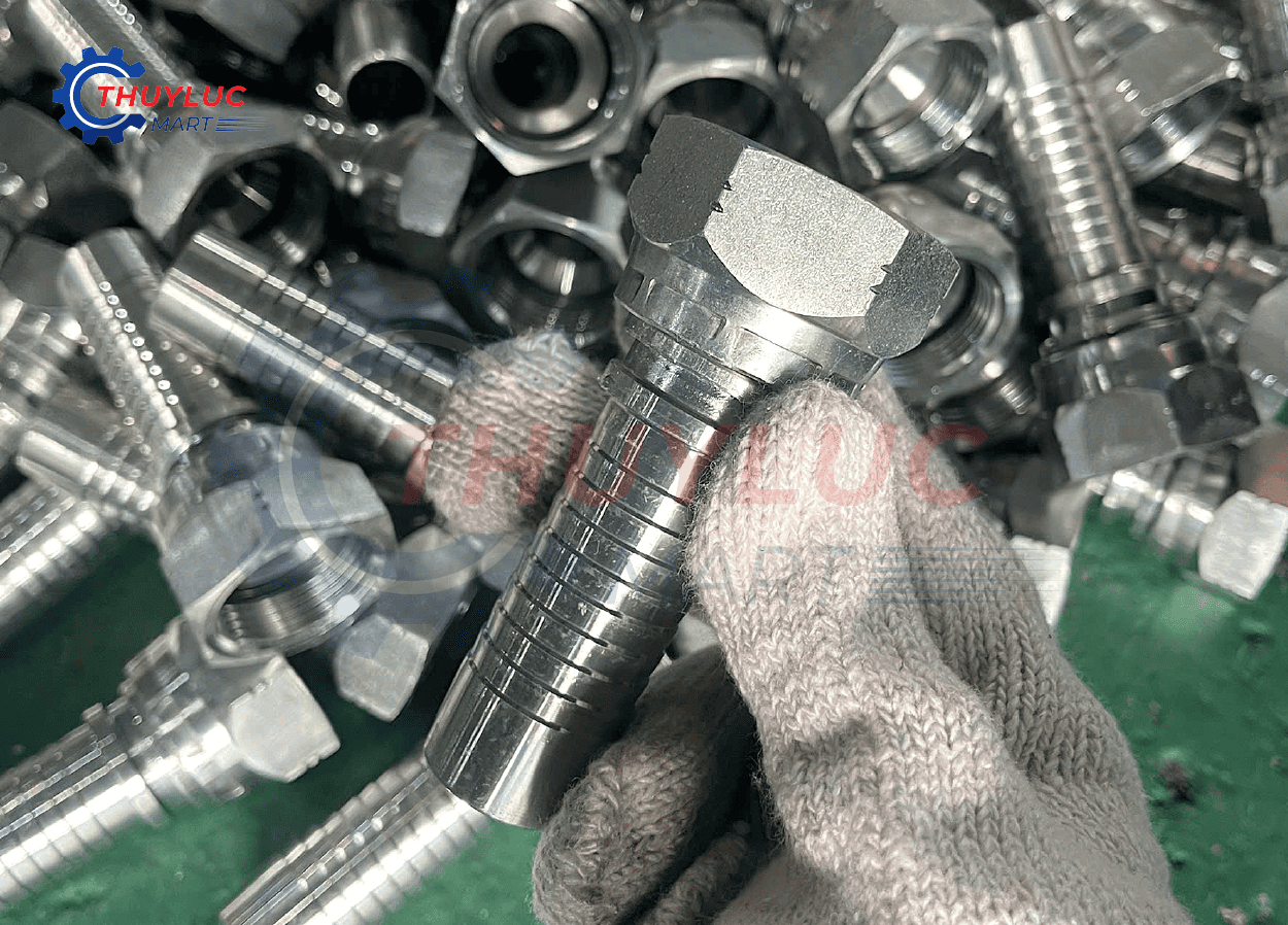 Đầu bấm ống JIC