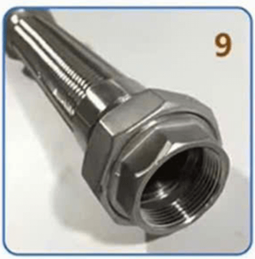 Ống hàn đầu rắc co