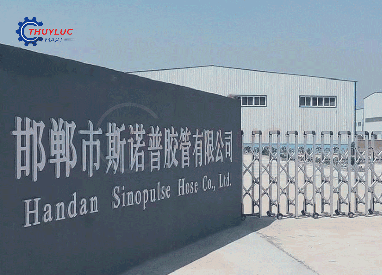 Nhà máy sản xuất ống mềm và phụ kiện thủy lực Sinopulse tại Trung Quốc