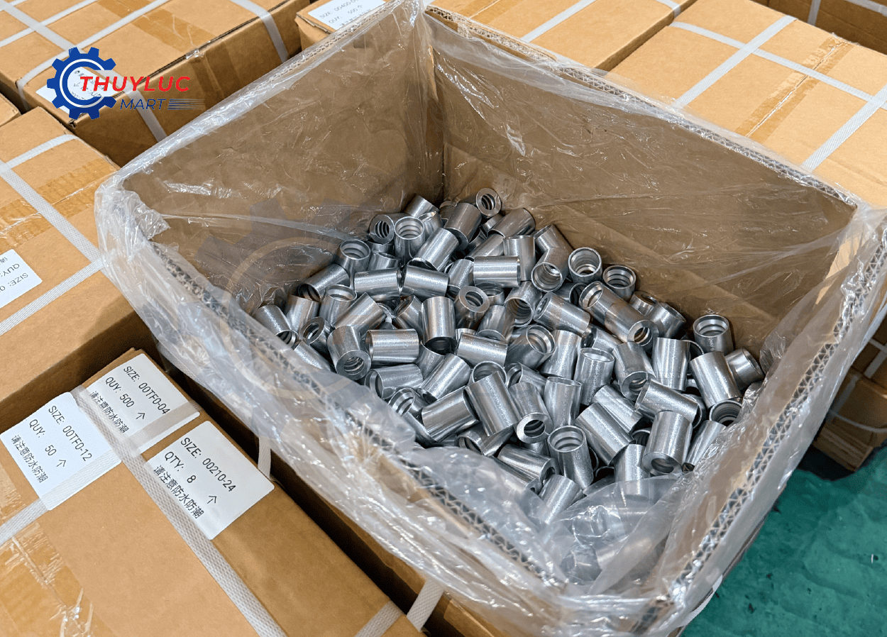 vỏ áo ống thép dùng cho bấm ống thủy lực nhiều size sẵn kho HCM