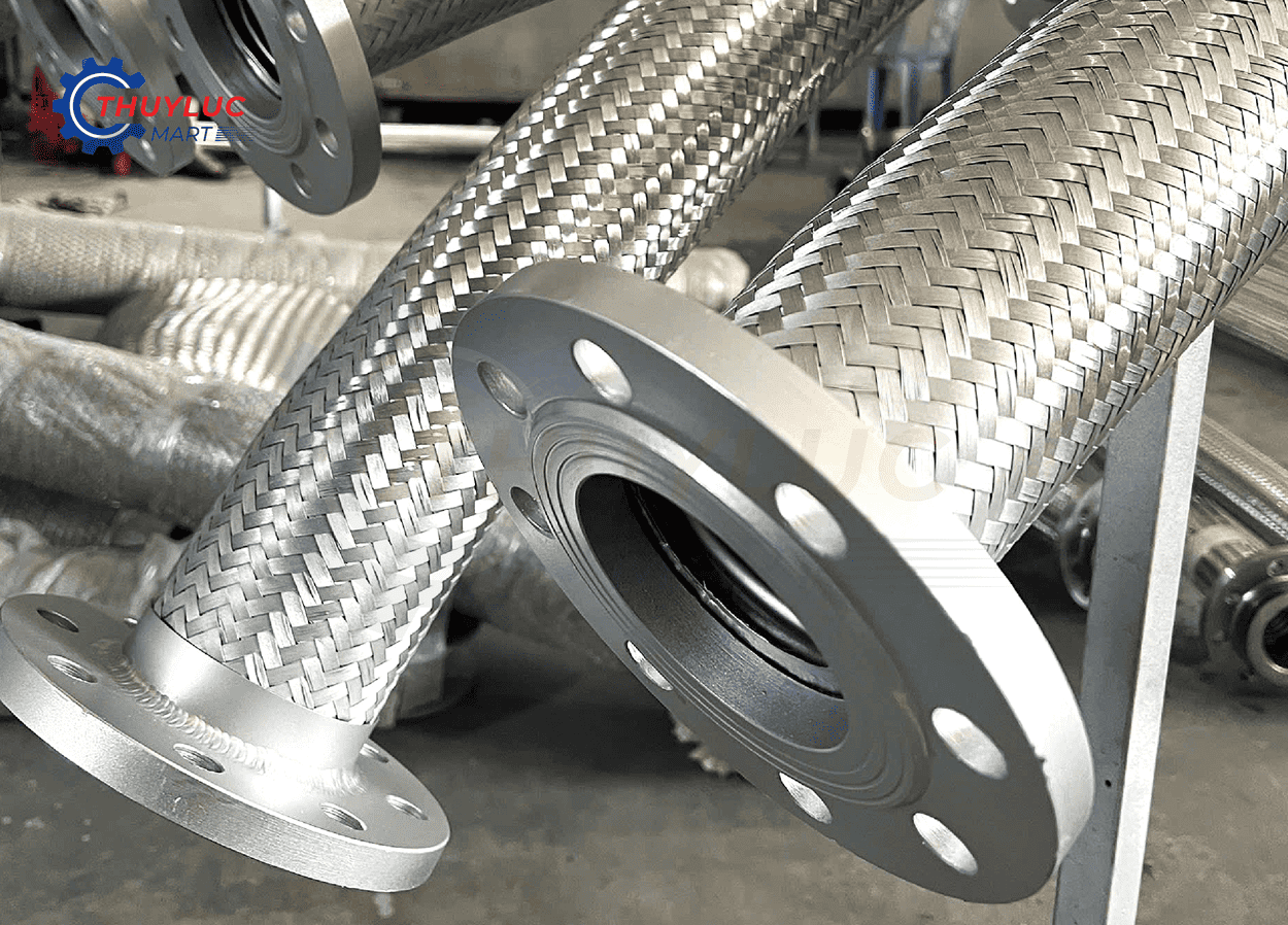 khớp nối mềm inox 304 cho hệ thống nước sạch và PCCC