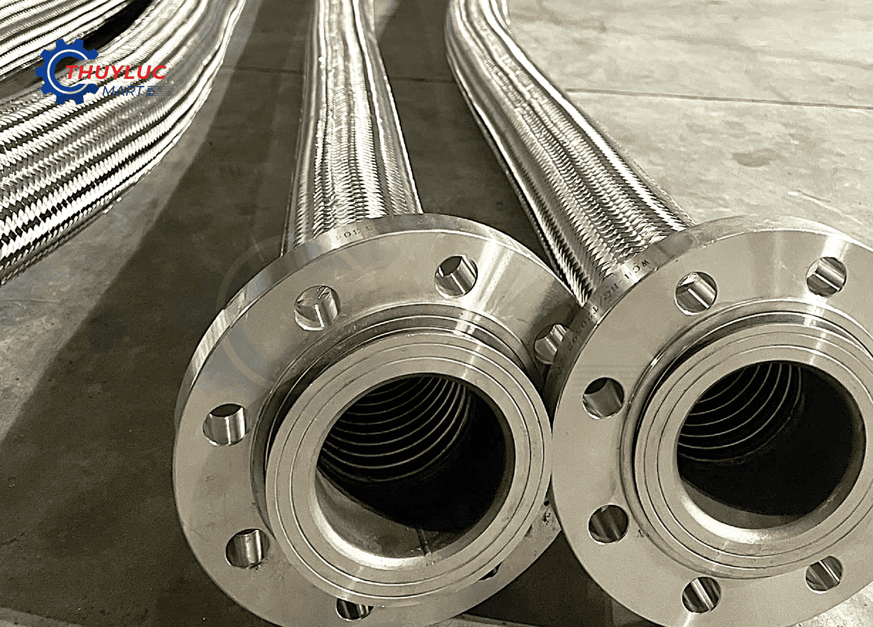 khớp nối mềm chịu nhiệt hơi nóng lò hơi và dầu nhiệt