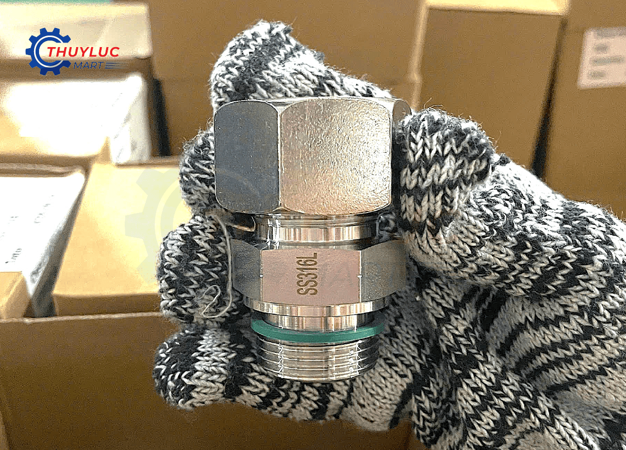 đầu nối inox 316 thủy lực