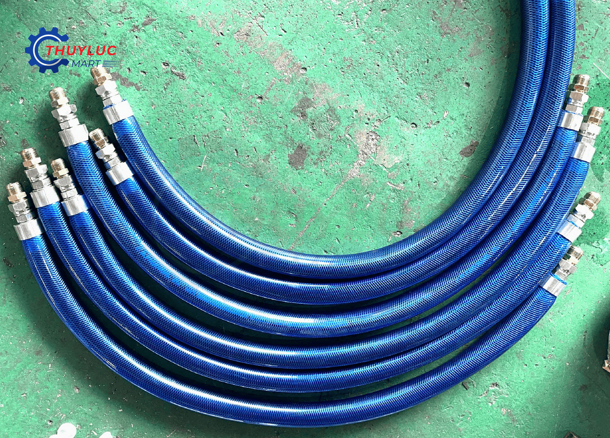 Bọc ống nhựa PVC bảo vệ ống mềm thủy lực