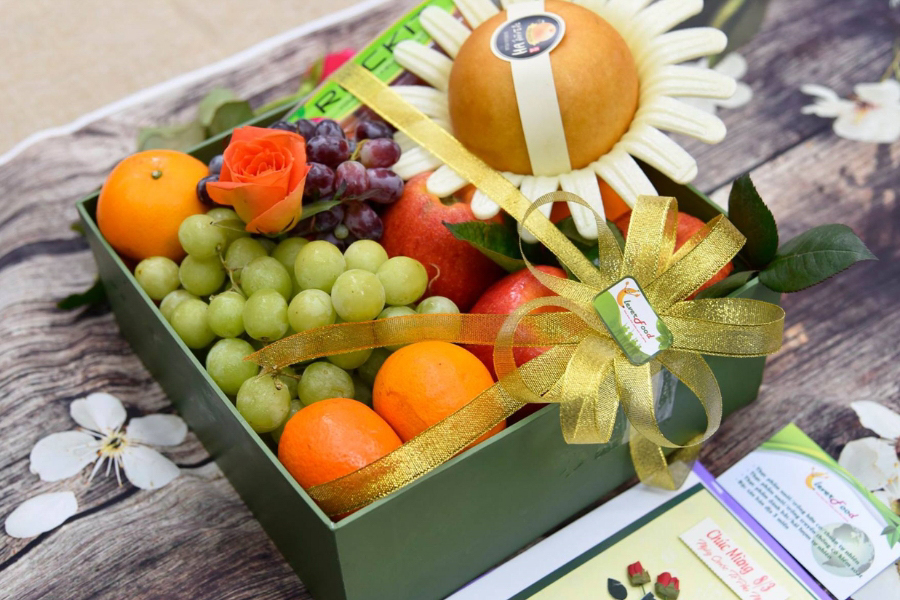 giỏ hoa quả