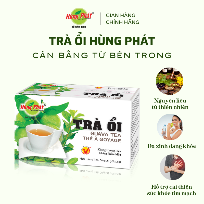 Tác Dụng Trà Lá Ổi: Lợi Ích Tuyệt Vời Cho Sức Khỏe Bạn Nên Biết