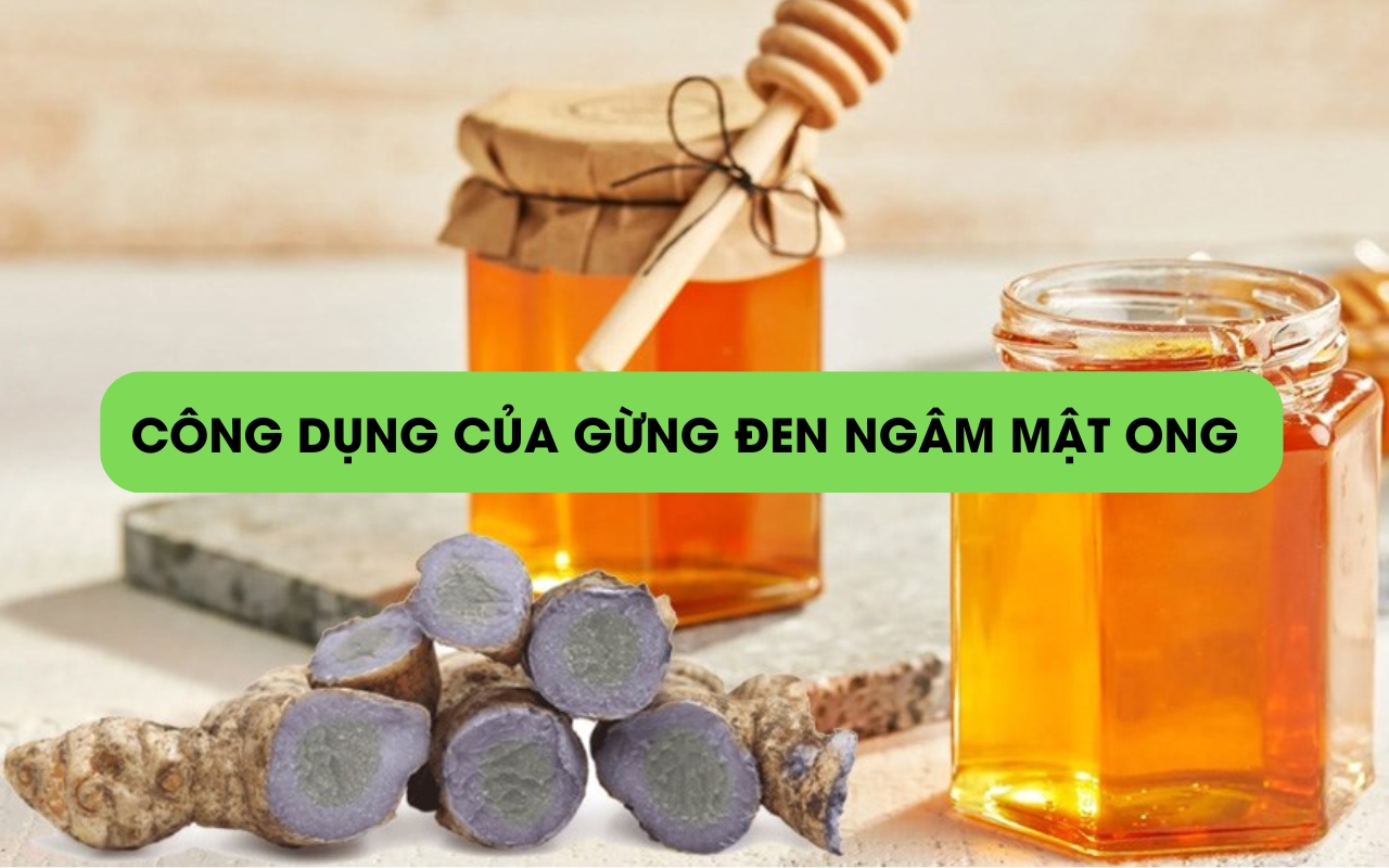 Tác Dụng Của Gừng Đen Ngâm Mật Ong: Gừng Đen Ngâm Mật Ong Tốt Thế Nào?