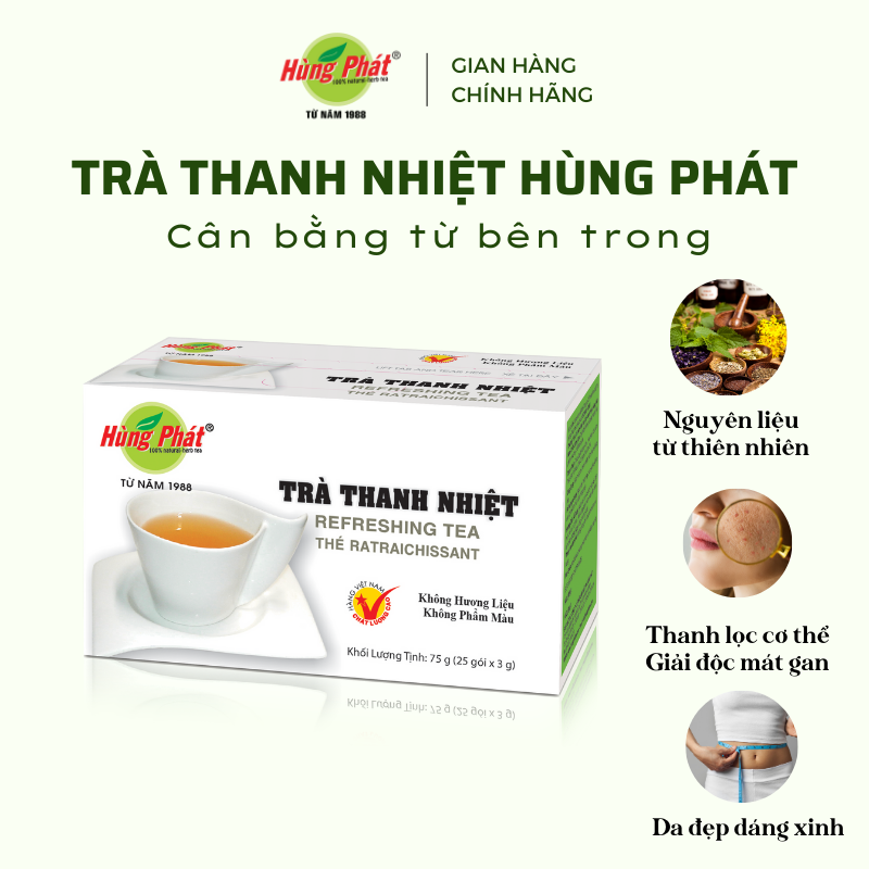 Trà Thanh Nhiệt – Giải Pháp Tự Nhiên Cho Sức Khỏe và Làm Mát Cơ Thể