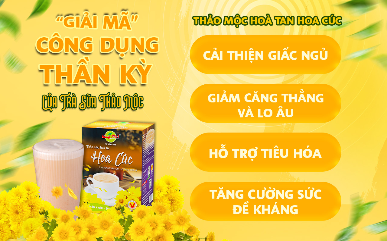 Giải Mã Công Dụng Thần Kỳ Và Hướng Dẫn Chi Tiết Cách Pha Trà Sữa Thảo Mộc Hùng Phát