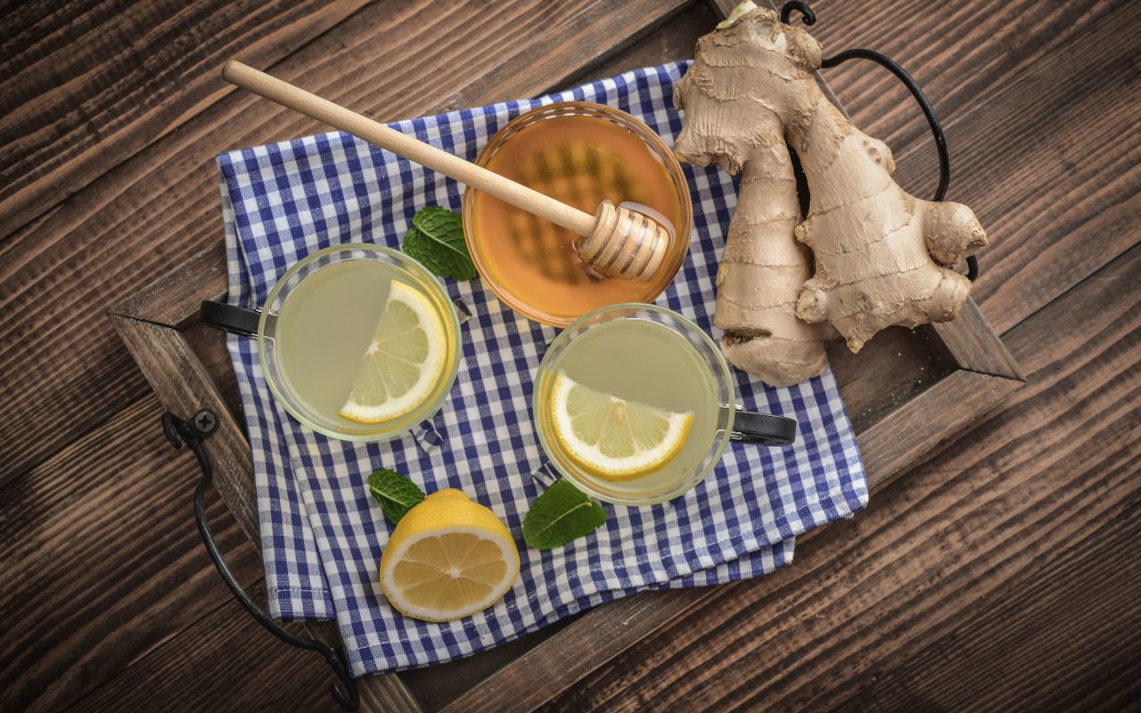 Một cốc trà gừng có bao nhiêu calo?