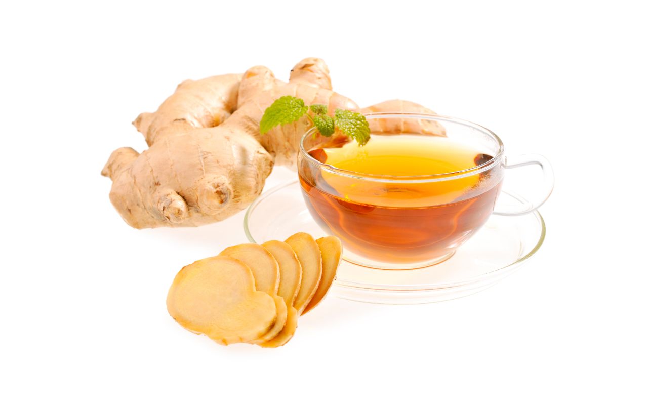 Trà gừng giảm đau bụng: Bí quyết đơn giản