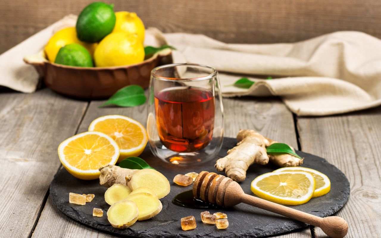 Calo trong một ly trà gừng mật ong