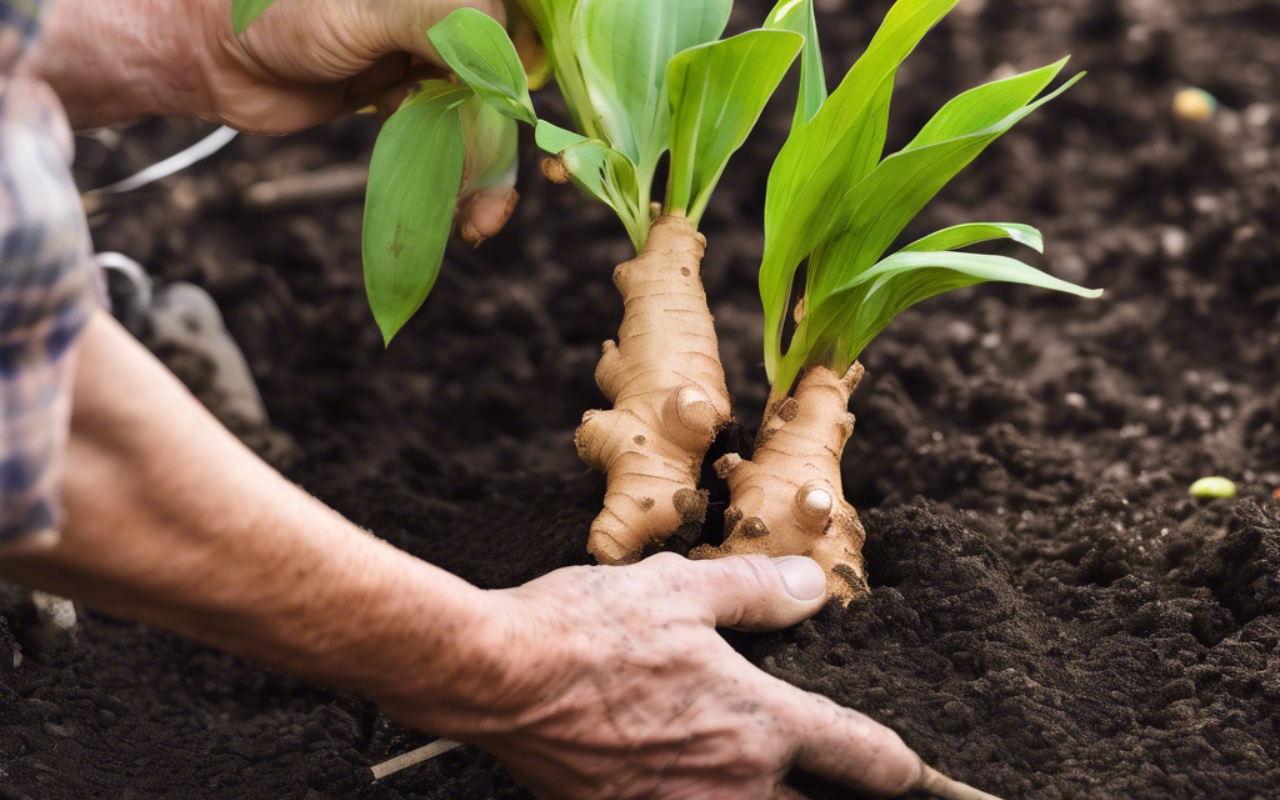 Cách Trồng Gừng Đen - Trồng Gừng Đen Dễ Dàng Tại Vườn