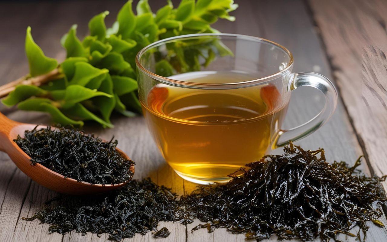 Trà rong biển chống viêm và giảm đau