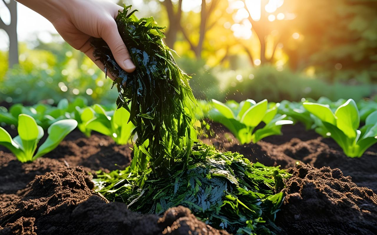 Rong biển làm phân bón – Tác dụng đối với đất và cây trồng