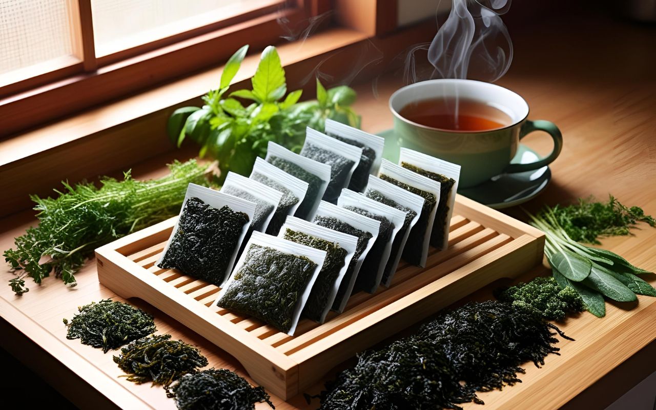 Trà rong biển túi lọc – Lựa chọn tiện lợi và hiệu quả
