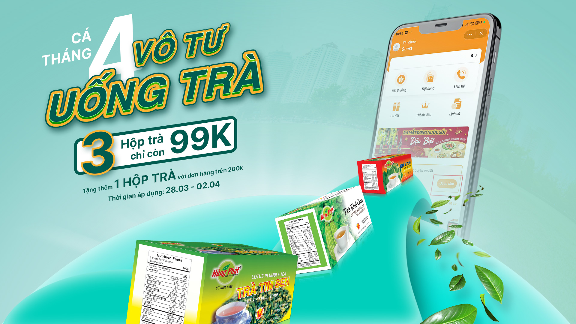 Cá Tháng Tư - Vô Tư Uống Trà: Ưu Đãi Hấp Dẫn Dành Cho Bạn!