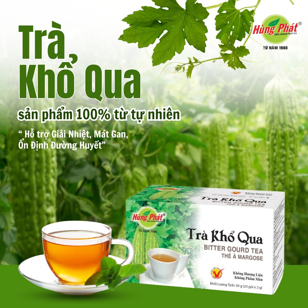 Uống Trà Khổ Qua Có Tốt Không? Những Lợi Ích Bất Ngờ Cho Sức Khỏe