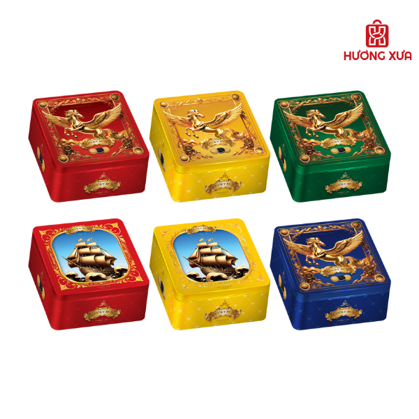 Bánh Quy Hỗn Hợp Luckysun HS Họa Tiết Hình Ngựa 180g