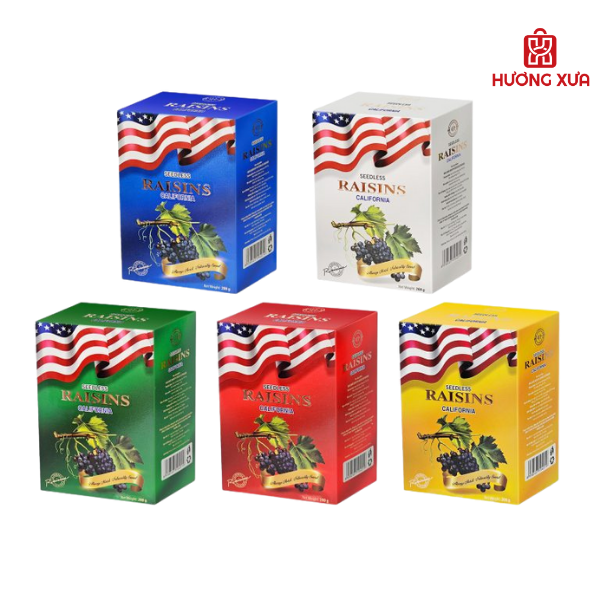 Nho Khô Đen PH Seedless Raisins HG 200g